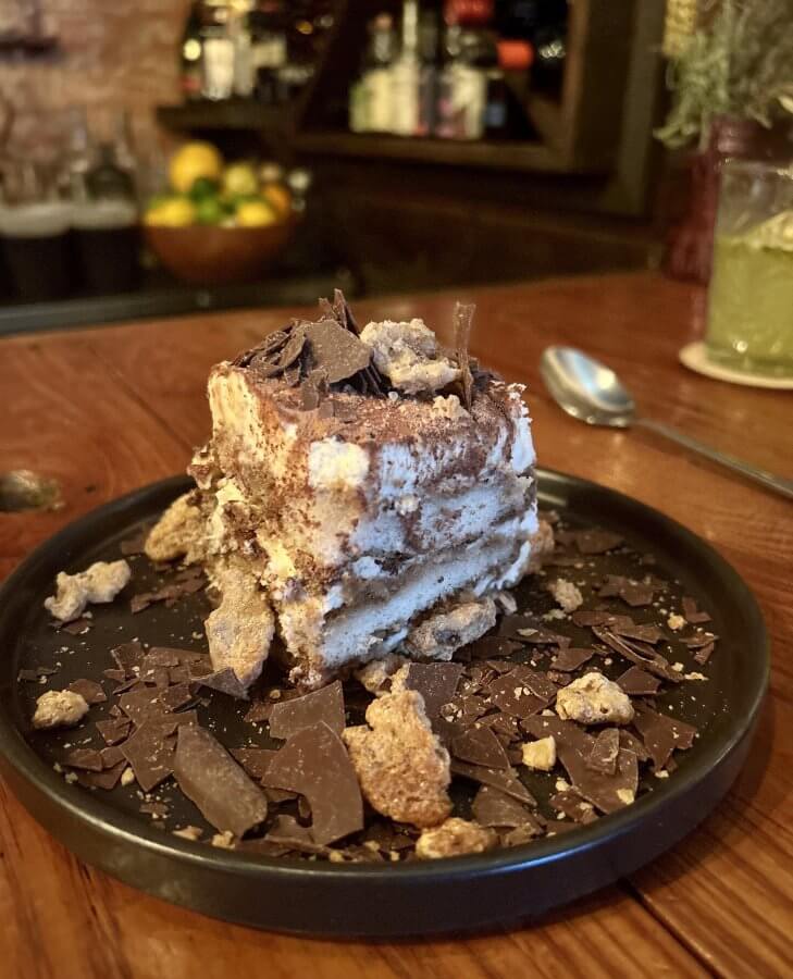 Deconstructed tiramisu