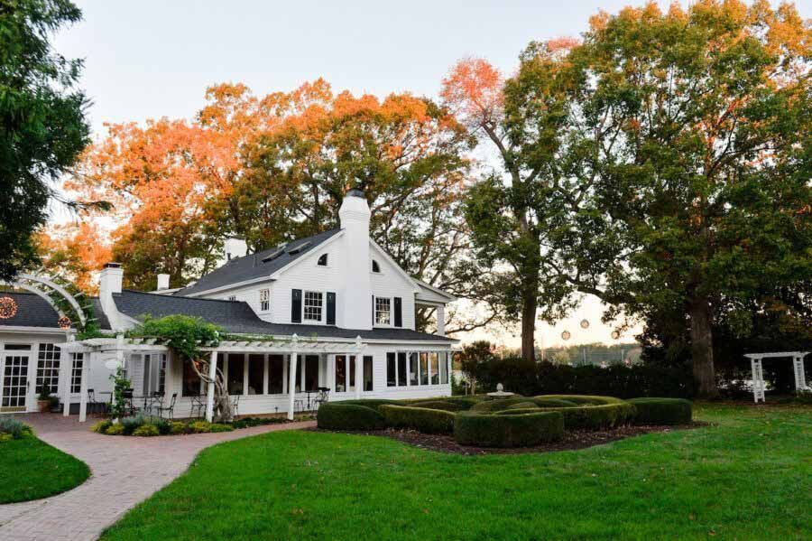 The exterior of Fearrington Inn