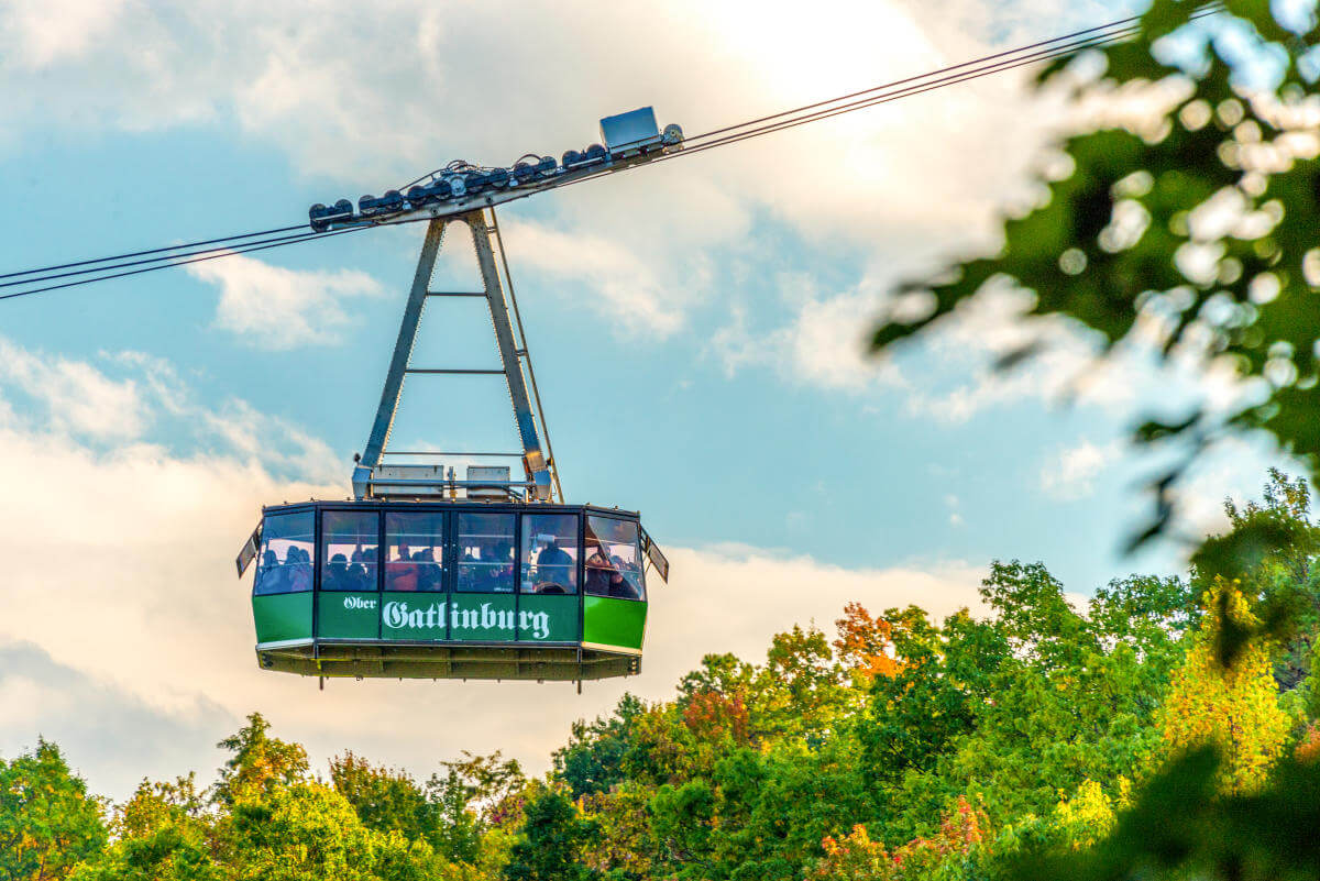 Aerial Tram at Ober Gatlinburg