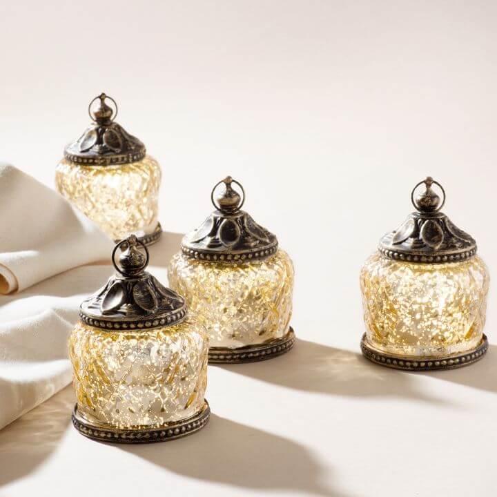 mini mercury lanterns