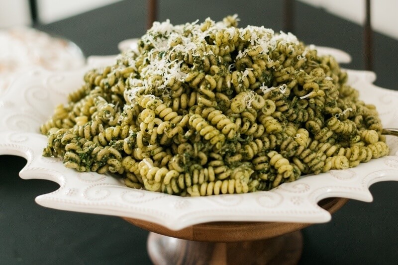 RECIPE: Easy Spinach-Walnut Pesto Pasta