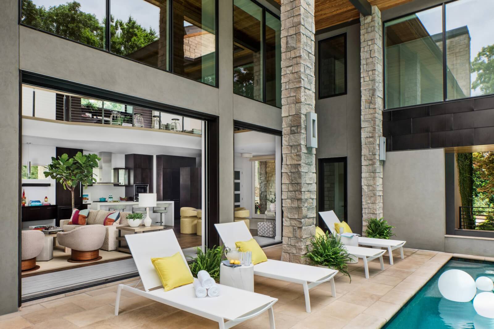 This Colorful Lake Keowee Home Is a Dreamy Escape